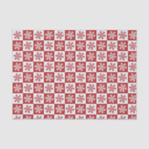 motif de Noël rustique rouge et blanc