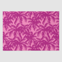 Motif de palme rose vif