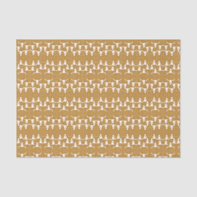 Papier Mousseline Motif de Parties scintillant d'or blanc et élégant (Recto)