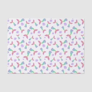Papier Mousseline Motif de Parties scintillant Mermaid