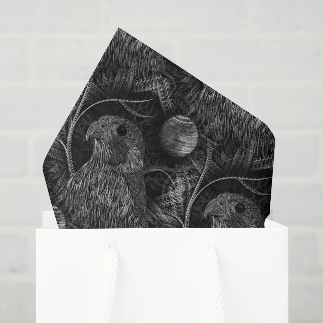 Papier Mousseline Motif de Pleine lune Falcon (Sac cadeau)