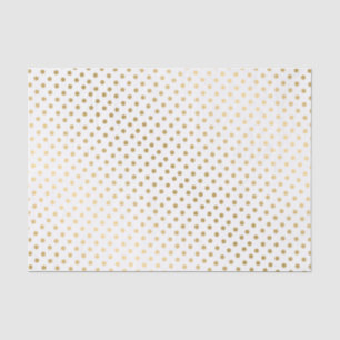Papier Mousseline Motif de points modernes sur Arrière - plan blanc