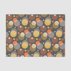 Papier Mousseline Motif de rayure de point de polka