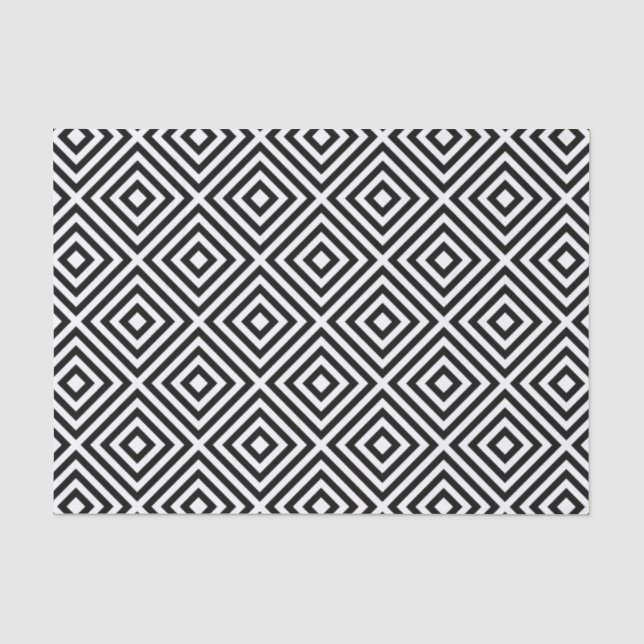 Papier Mousseline Motif de rayures (Recto)