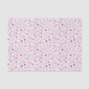 Papier Mousseline motif de rayures de kawaii