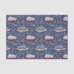 Papier Mousseline Motif de rêve de chats doux et confortable