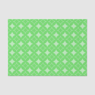 Papier Mousseline Motif de shippo vert citron