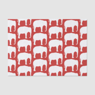 Papier Mousseline Motif de silhouettes d'objet superflu