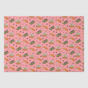 Papier Mousseline Motif de sushi
