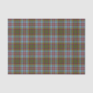 Papier Mousseline Motif de tartan de famille d'Anderson