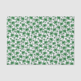 Papier Mousseline Motif de trèfle de shamrocks