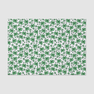 Papier Mousseline Motif de trèfle de shamrocks