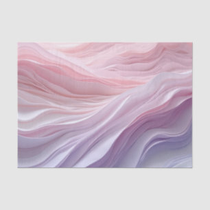 Papier Mousseline Motif de vague de calme Pastel