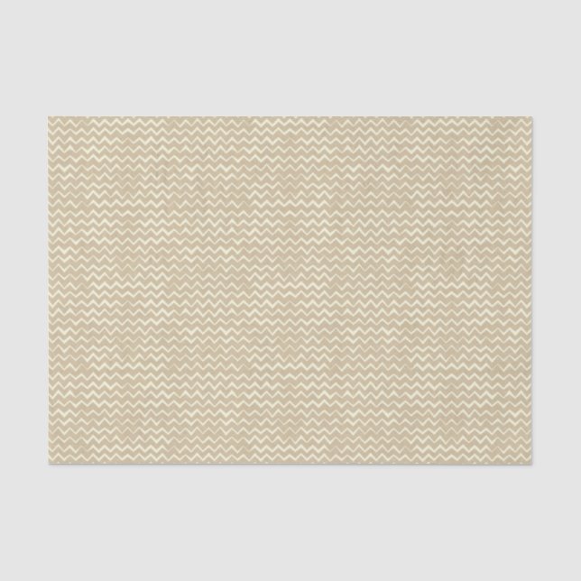 Papier Mousseline Motif de zigzag (Recto)