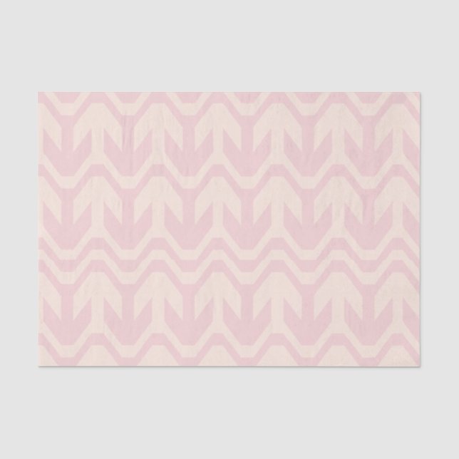 Papier Mousseline Motif d'enclenchement Pastel Pink et Purple (Recto)