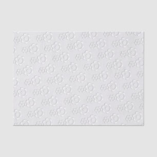 Papier Mousseline Motif d'engrenages décoratifs