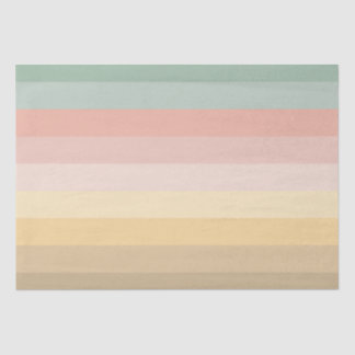 Papier Mousseline Motif des bandes de couleurs de Pâques