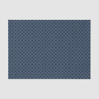 Papier Mousseline Motif des diamants géométriques bleus de la marine