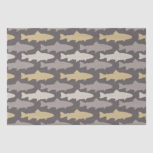 Papier Mousseline Motif des leurres de pêche aérienne