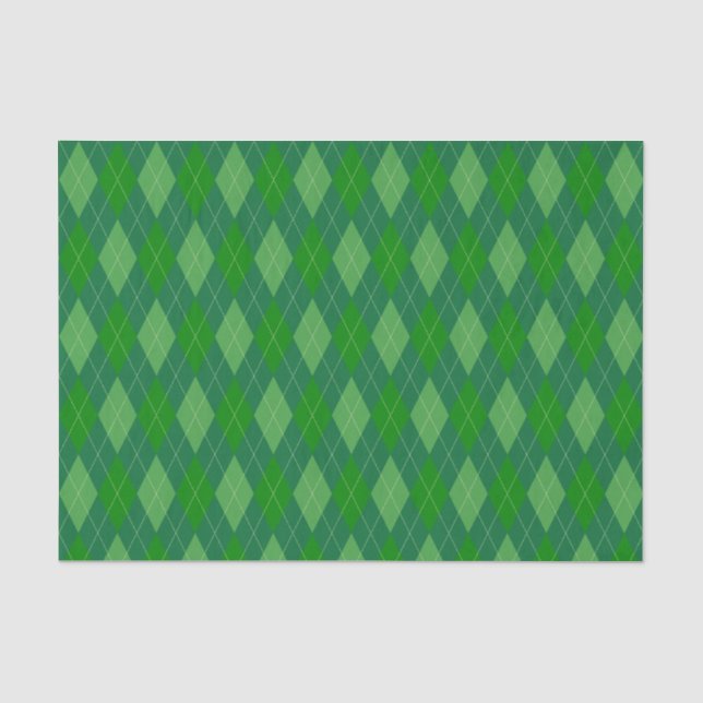 Papier Mousseline Motif des tons verts, papier de fond Jacquard (Recto)