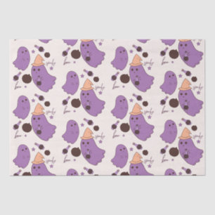 Papier Mousseline Motif d'Halloween Éffrayant