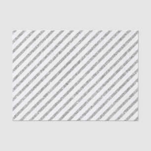 Papier Mousseline Motif diagonal de rayures de parties scintillantes