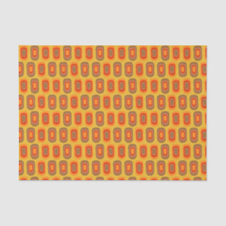 Papier Mousseline Motif d'inspiration rétro