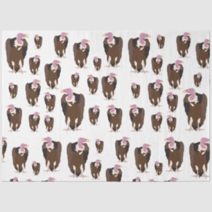 Papier Mousseline Motif d'oiseaux vautours