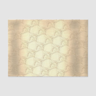 Papier Mousseline Motif d'or