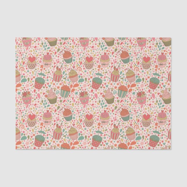 Papier Mousseline Motif doux (Recto)
