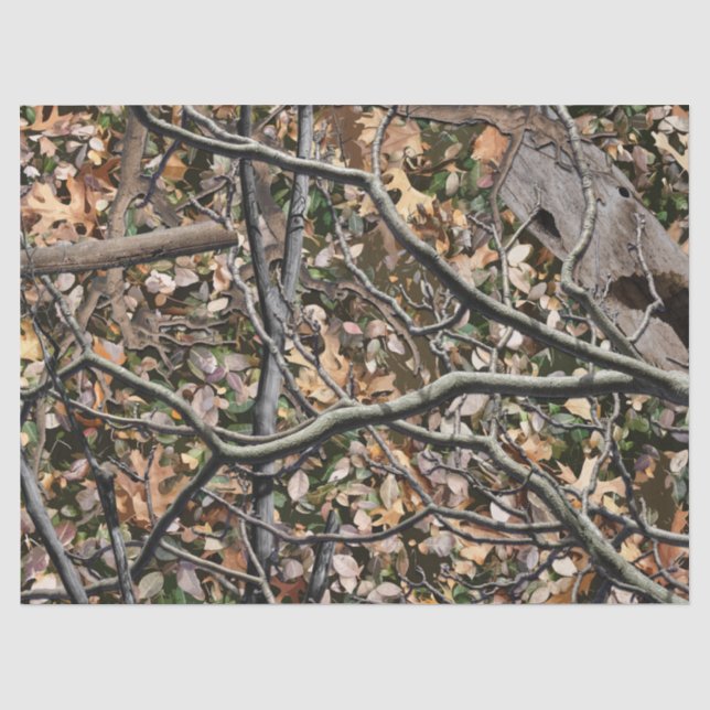 Papier Mousseline Motif du camouflage de chasse 9 (Recto)