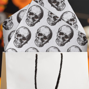 Papier Mousseline Motif du crâne d'Halloween