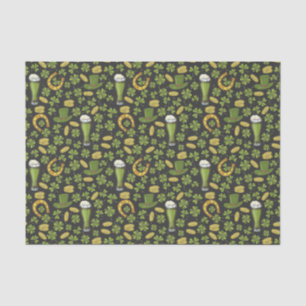 Papier Mousseline Motif du jour de St Patrick
