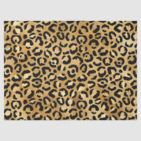 Motif Empreinte de léopard sauvage et exotique