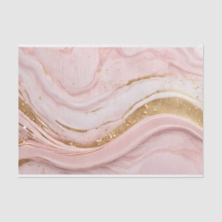 Papier Mousseline Motif en marbre rose Abstrait avec Parties scintil