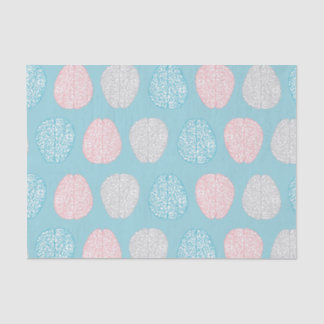 Papier Mousseline Motif en pastel intelligent (cerveaux en pastel