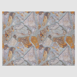 Papier Mousseline Motif en pierre naturelle rustique Imprimer 2