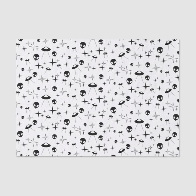 Papier Mousseline Motif étranger (Recto)