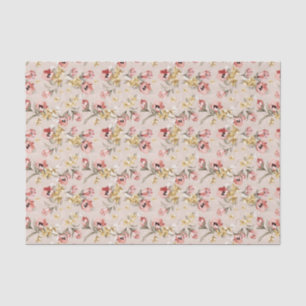 Papier Mousseline Motif floral 3 d'élégance abstraite