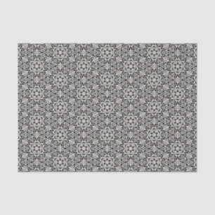 Papier Mousseline Motif floral arabe