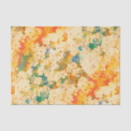 Papier Mousseline Motif floral de fleurs