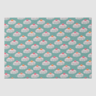Papier Mousseline Motif floral de gerbera marguerite