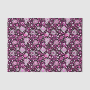 Papier Mousseline Motif floral de Valentine