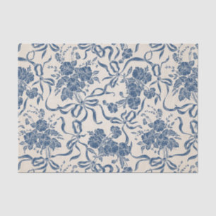 Papier Mousseline Motif floral en ivoire vintage moderne chic de