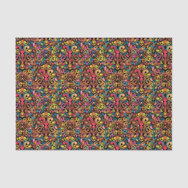 Papier Mousseline Motif génial (Recto)