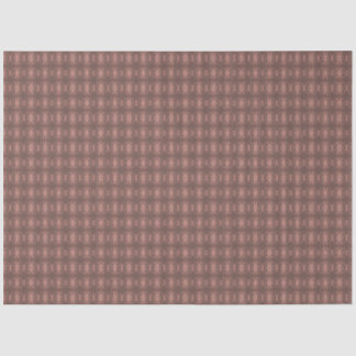 Papier Mousseline  motif géométrique abstrait marron