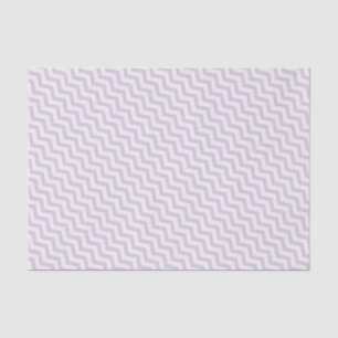 Papier Mousseline Motif Grey Chevron sur rose pâle