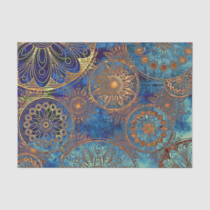Papier Mousseline Motif grunge d'art