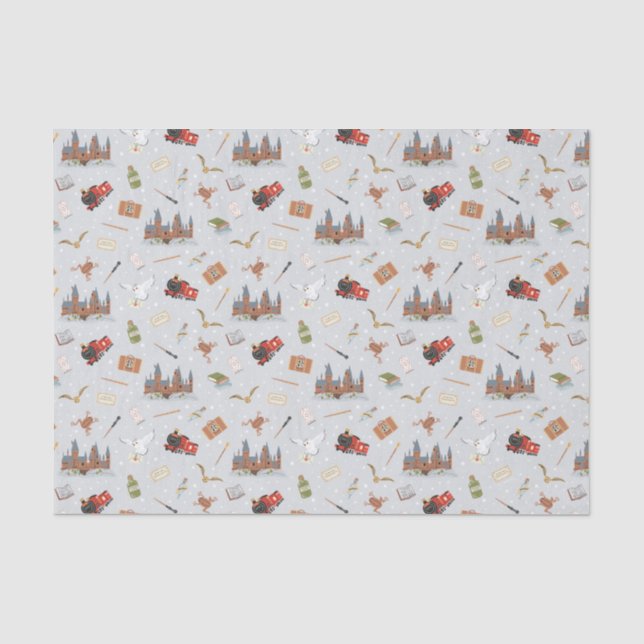 Papier Mousseline Motif Harry Potter Icons - Baby shower (Recto)