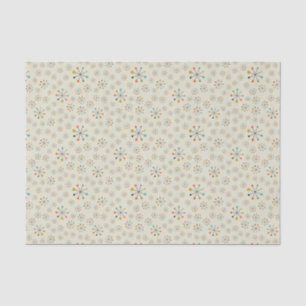 Papier Mousseline Motif inspiré atomique de la moitié du siècle